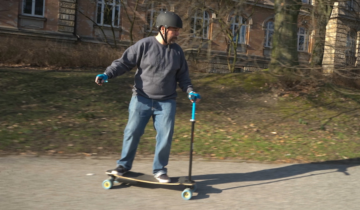 This Stick Can Help You Learn To Skateboard