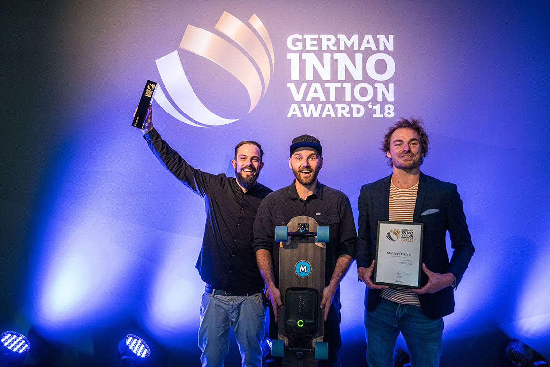 Mellow Boards wins German Innovation Award